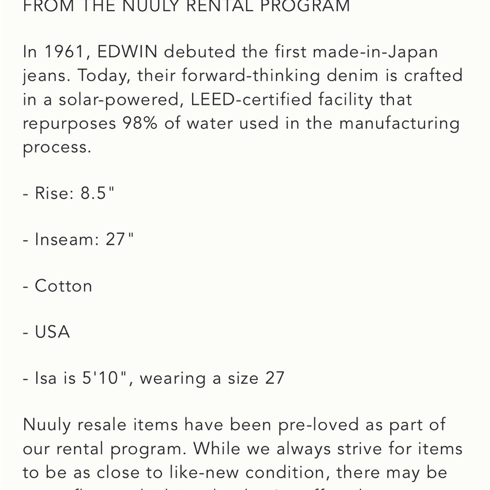 Edwin- Kali Patchwork Ankle Jeans - image 6